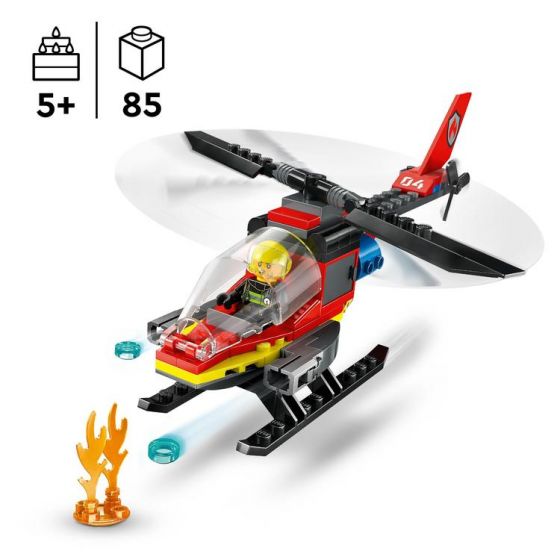 LEGO City 60411 Brandräddningshelikopter