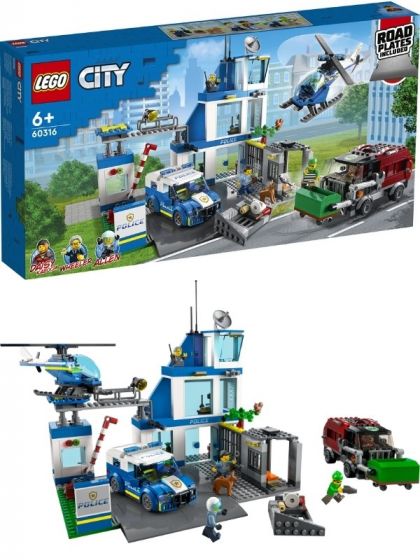 LEGO City Police 60316 Politistasjon