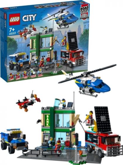 LEGO City Police 60317 Polisjakt vid banken