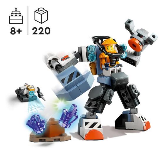 LEGO City Space 60428 Anleggsrobot i verdensrommet