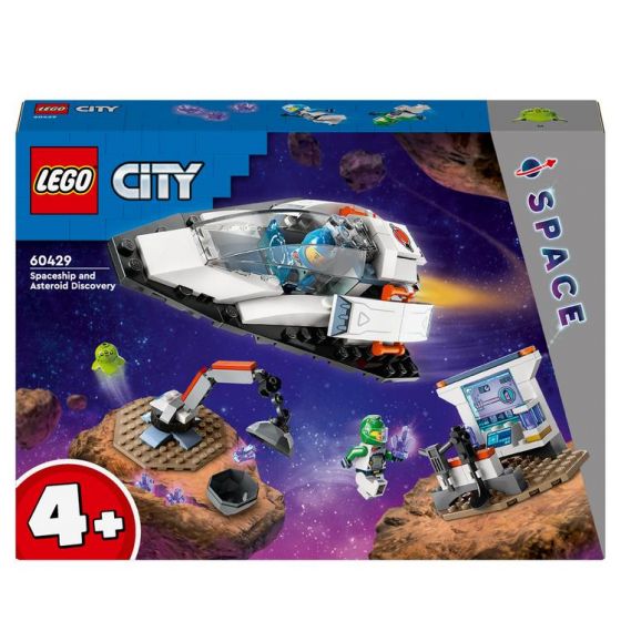 LEGO City Space 60429 Romskip og asteroidefunn