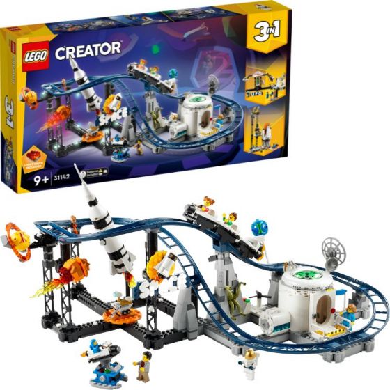 LEGO Creator 31142 3-i-1 Berg-og-dalbane med romfartstema