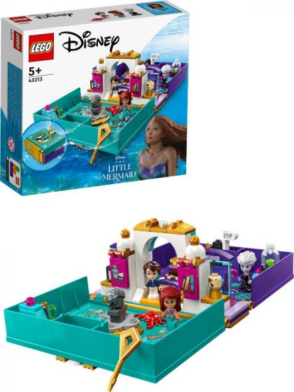 LEGO Disney Princess 43213 Den lilla sjöjungfrun – sagobok