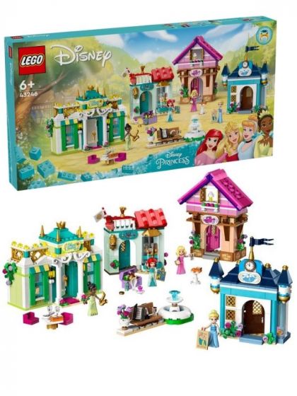 LEGO Disney Princess 43246 Disney-prinsesser på markedseventyr