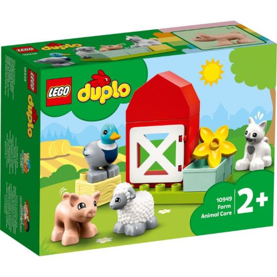 LEGO Duplo Town Pakke: Bondegård 10950 + Dyra på bondegården 10949
