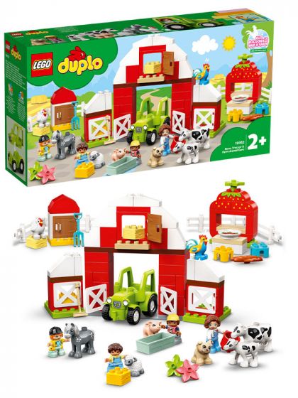 LEGO DUPLO Town 10952 Lada, traktor och bondgårdsdjur att sköta om