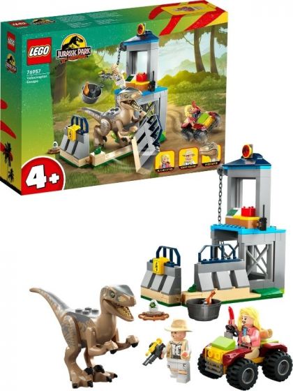 LEGO Jurassic World 76957 Velociraptor-flugt