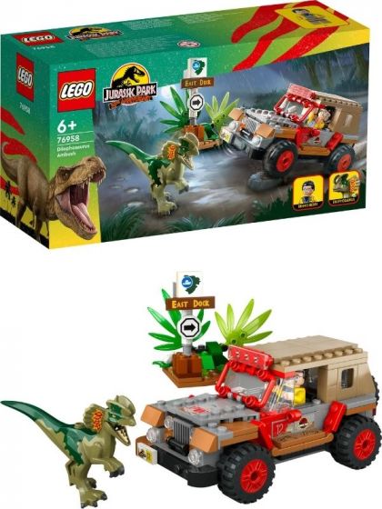 LEGO Jurassic World 76958 Dilophosaurusbakhåll