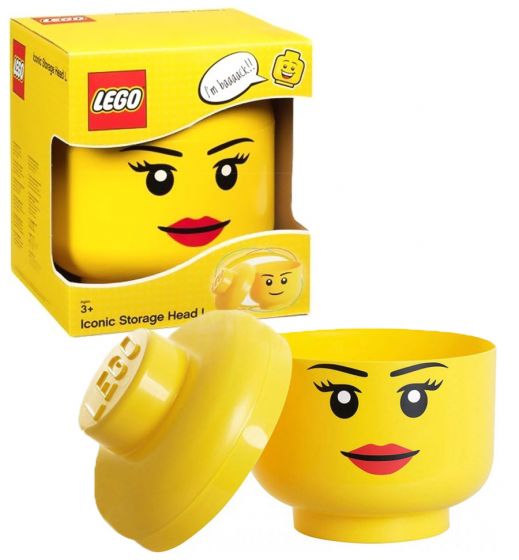 LEGO Storage förvaringslåda flicka - gul 
