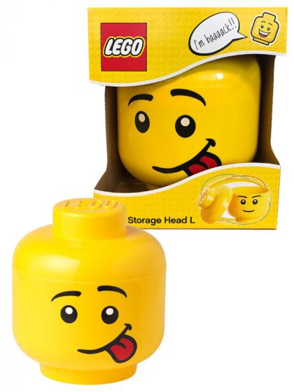 LEGO Storage head - stor oppbevaringsboks 8,5L - rekke tunge