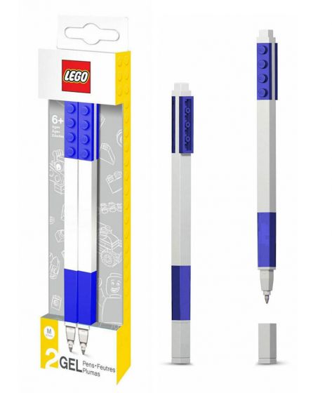 LEGO Stationery 51503 Gelschreiber 2er Set blau Gel Stifte 