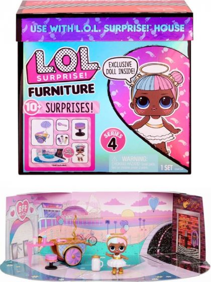 LOL Surprise möbelset Strandpromenad - med Sugar docka och över 10 överraskningar