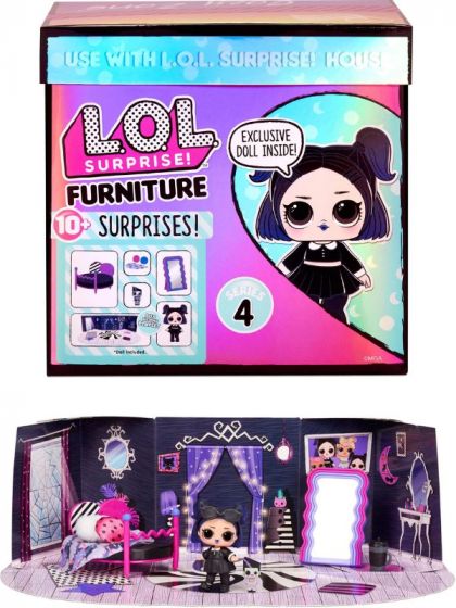 LOL Surprise möbelset Mysig zon - med Dusk docka och över 10 överraskningar