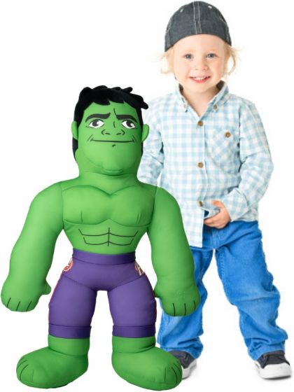 Avengers Hulk bamse med lyd - 80 cm