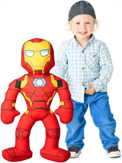 Avengers Iron Man bamse med lyd - 80 cm
