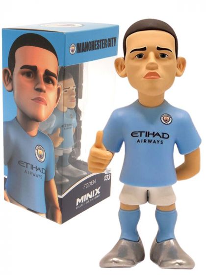 Minix Fodbold figur Foden Manchester City - 12 cm