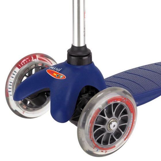 Micro Mini Blue - sparkcykel med tre hjul - 2-5 år - blå