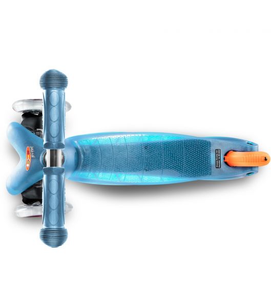 Micro Mini Aqua sparkesykkel med tre hjul - 2-5 år - blå