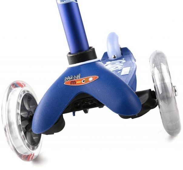 Micro Mini Deluxe Blue sparkcykel med 3 hjul - 2-5 år - tål upp till 35 kg
