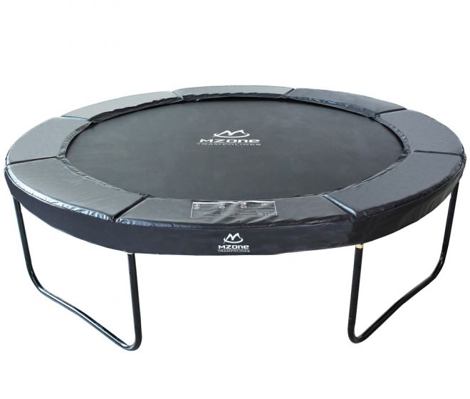 Mzone Pro Edition trampolin 4,27 m - komplet pakke med stige