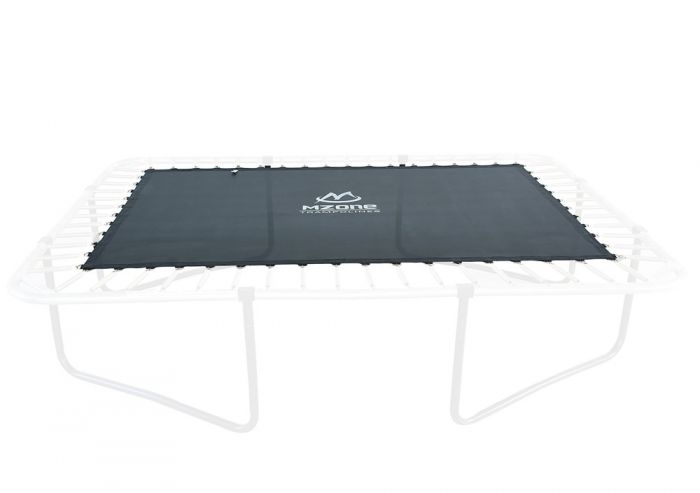 Mzone Pro Edition hoppematte 2,43 x 3,65 m - passer til firkantet trampoline