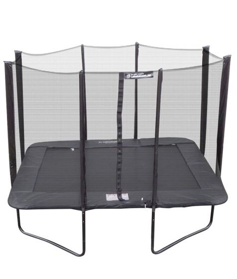 Pro Edition sikkerhetsnett 2,14 x 3,05 m rektangulær trampoline - 2019 modell