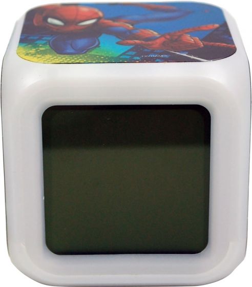 SpiderMan Digital klokke med alarm - 8 cm