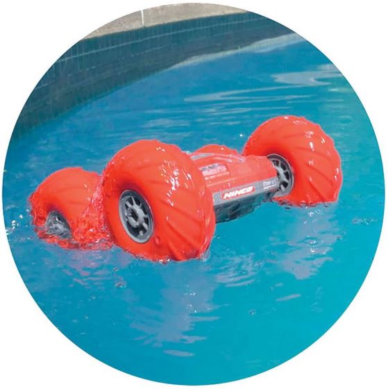 Ninco Racers Aquabound+ RTR - RC-bilen med uppblåsbara hjul - bilen spinner, hoppar och vänder