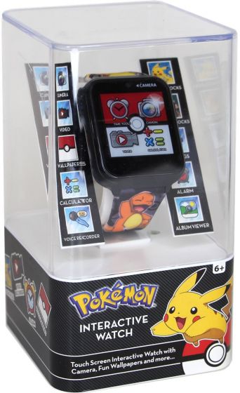 Pokemon smartklocka med touchskärm för barn - med kamera, mikrofon, kalkylator med mera