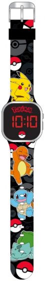 Pokemon LED klokke med touchskjerm til barn 