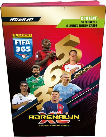 Panini FIFA 365 Adrenalyn XL Julkalender med fotbollskort