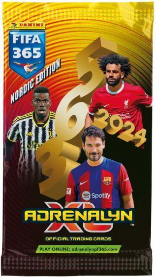 Panini FIFA 365 Adrenalyn XL 2024 Boosterpakke med fotballkort