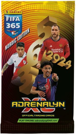 Panini FIFA 365 Adrenalyn XL 2024 Boosterpaket med samlarkort