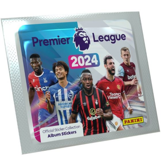Panini Adrenalyn Premier League Stickers 2023/24 Boosterpakke med samlestickers