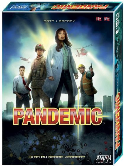  Pandemic brætspil - dansk version