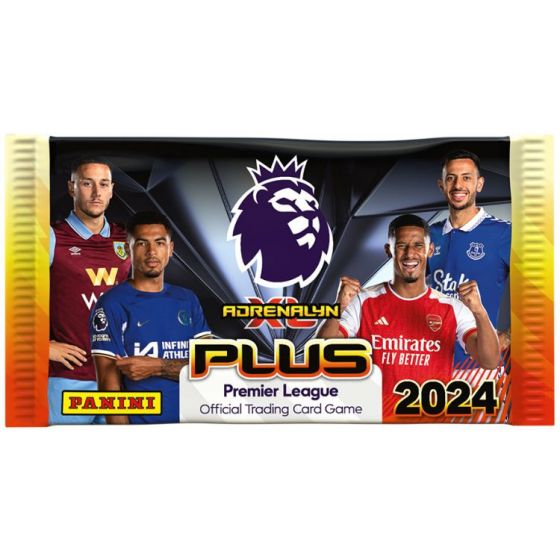 Panini Adrenalyn XL Premier League 2023/24 PLUS Boosterpaket med fotbollskort