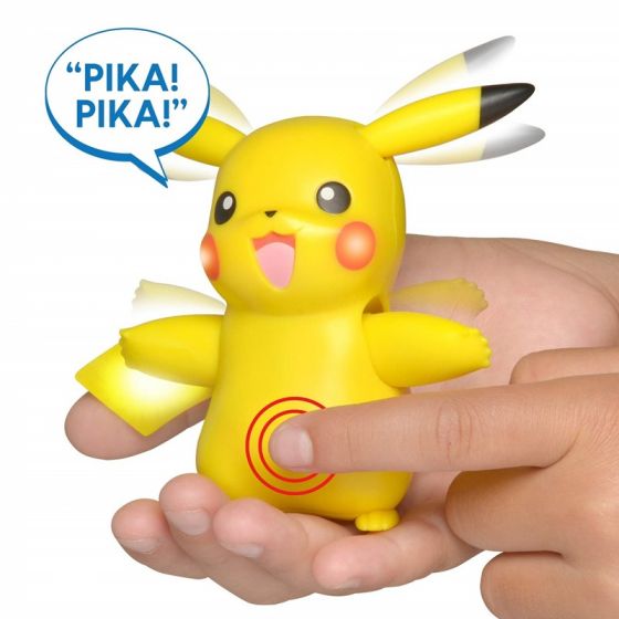 Pokemon My Partner Pikachu - interaktiv Pikachu-figur med over 100 reaksjoner