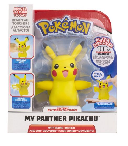 Pokemon interaktiv figurpakke: My Partner Pikachu + My Partner Eevee