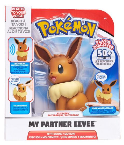 Pokemon interaktiv figurpakke: My Partner Pikachu + My Partner Eevee
