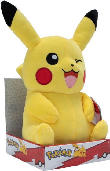 Pokemon Pikachu sittende bamse - 30 cm