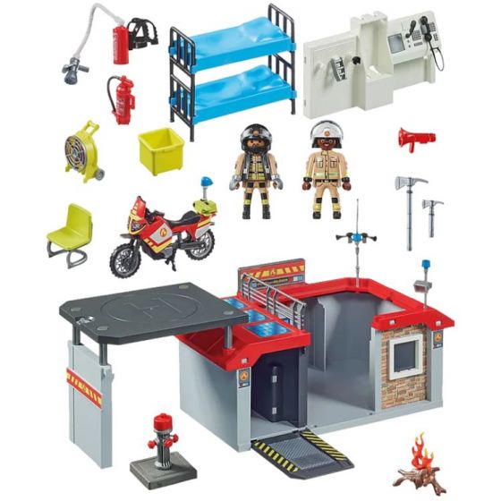 Playmobil City Action Mobil brandstation 71193