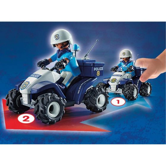 Playmobil City Action Politiet Speed Quad 71092