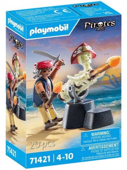 Playmobil Pirates Kanonmester 71421