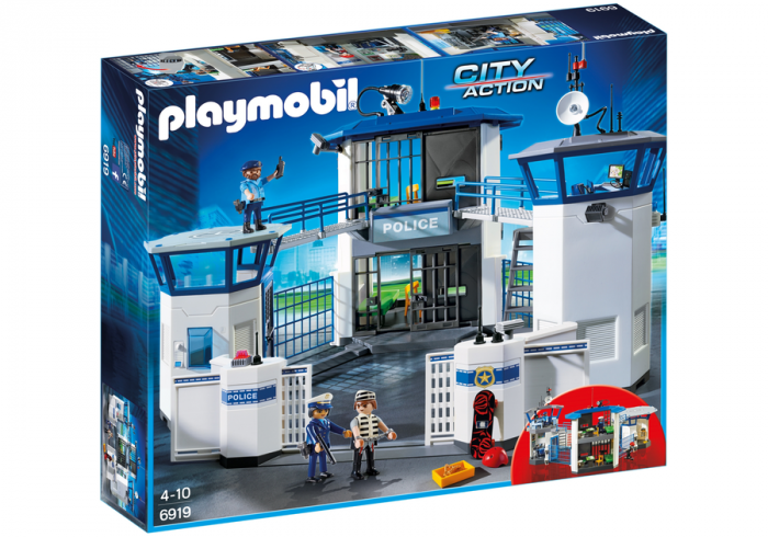 Playmobil Politihovedkvarter med fengsel 6919