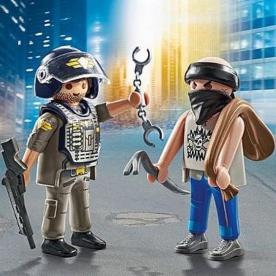 Playmobil SWAT och Bandit 71505