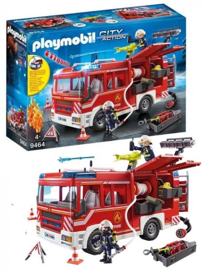 Playmobil City Action Brannbil med lyd og lys 9464