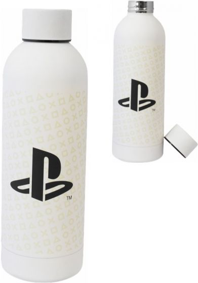PlayStation drikkedunk 0,5L i rustfrit stål - hvid