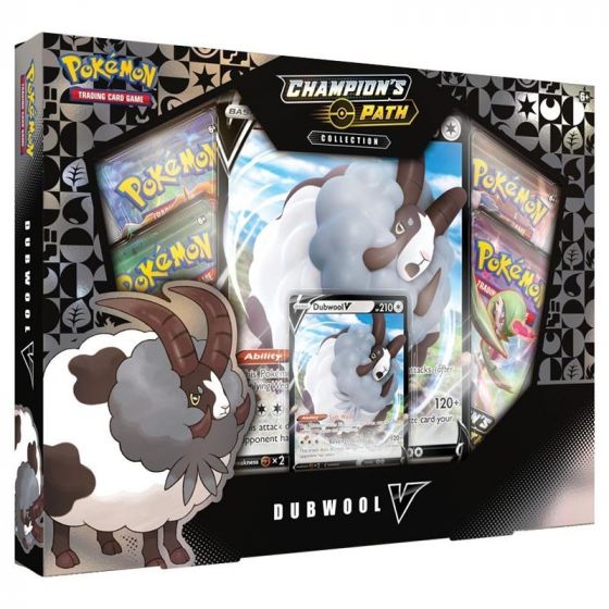 Pokemon TCG: 3.5 Champion's Path Dubwoll V Box - presentask med samlarkort