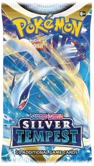 Pokemon TCG: Sword and Shield 12 Silver Tempest - boosterpaket med samlarkort