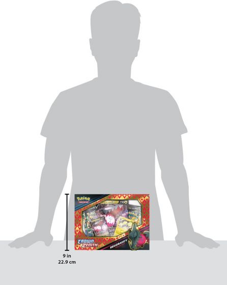 Pokemon TCG: Sword and Shield 12.5 Crown Zenith collection Regidrago V Box - eske med byttekort